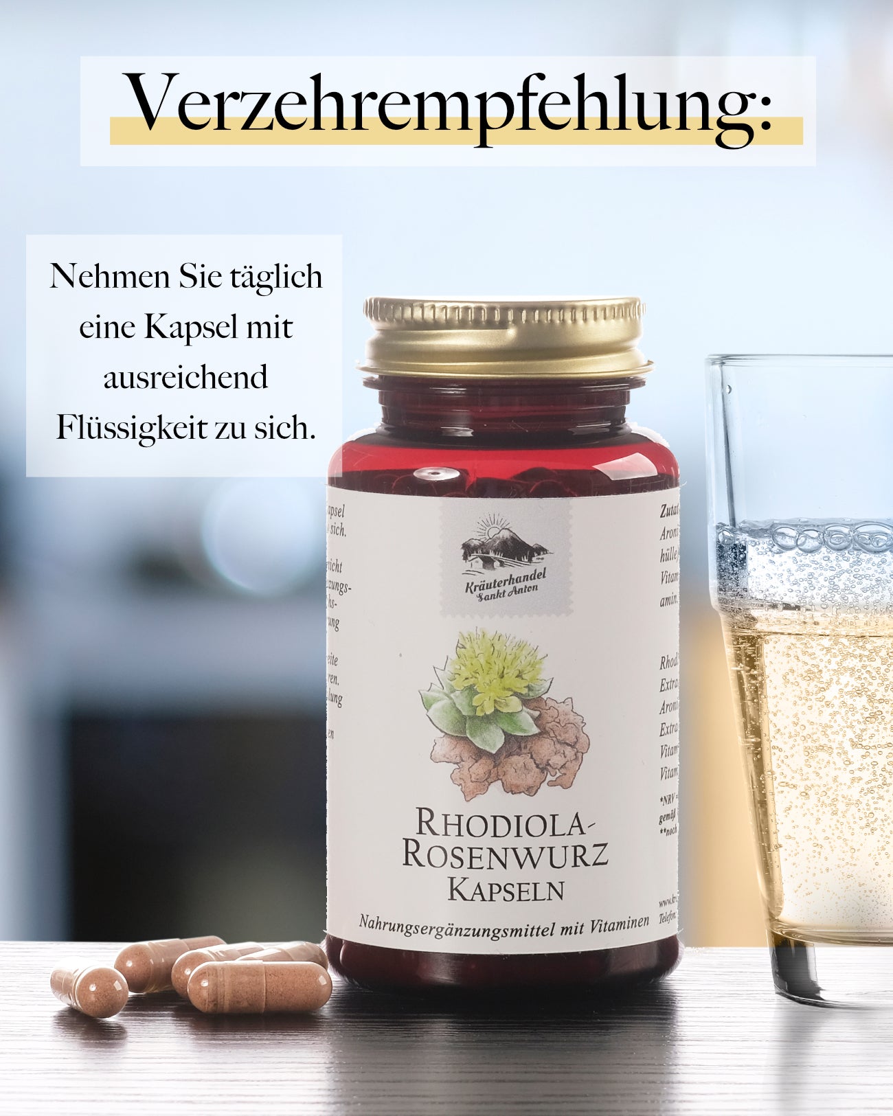 Rhodiola Rosenwurz Kapseln