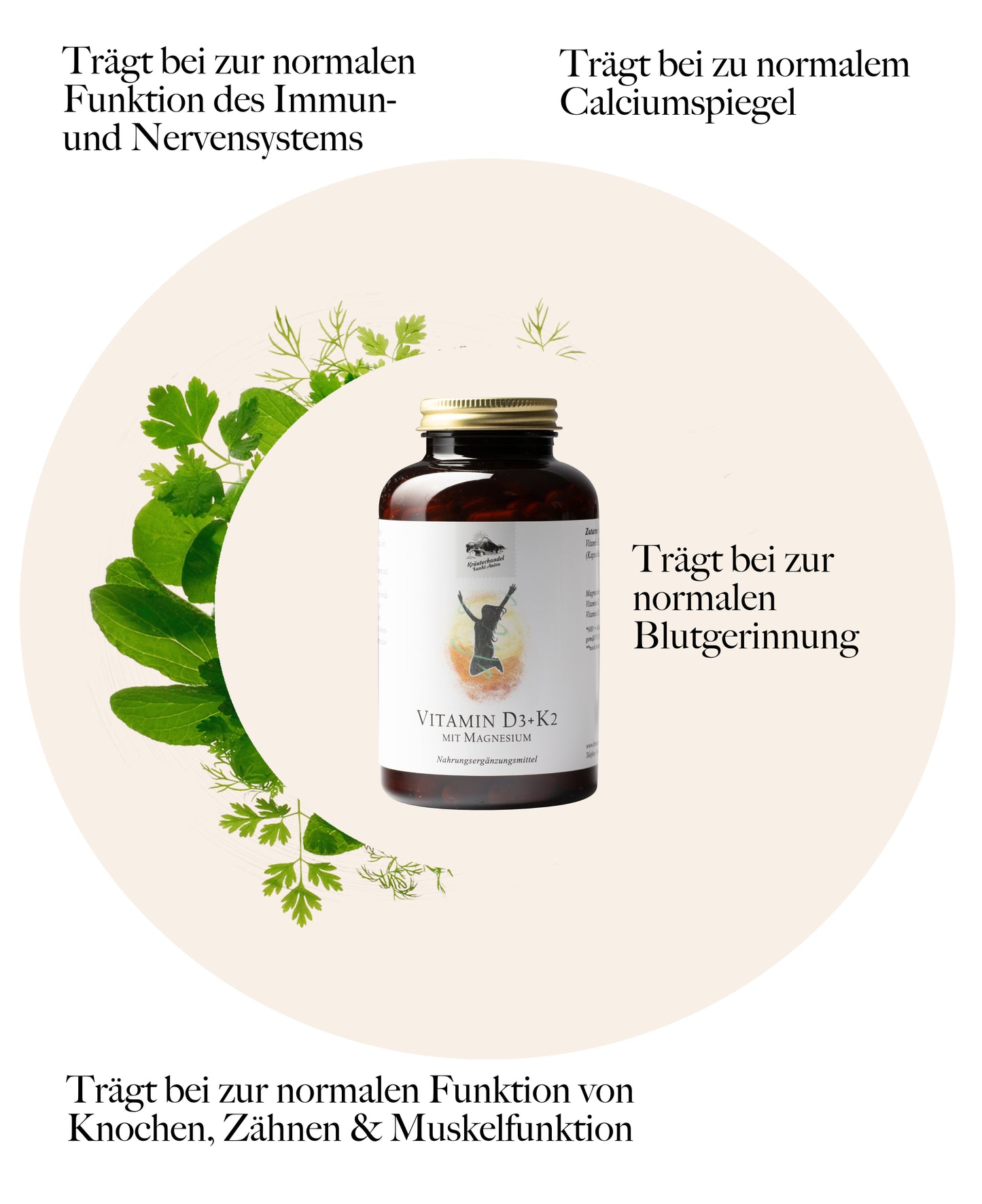 Vitamin D3+K2 Kapseln