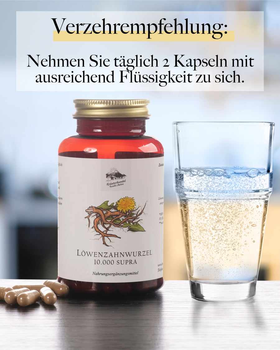 Löwenzahnwurzel Kapseln