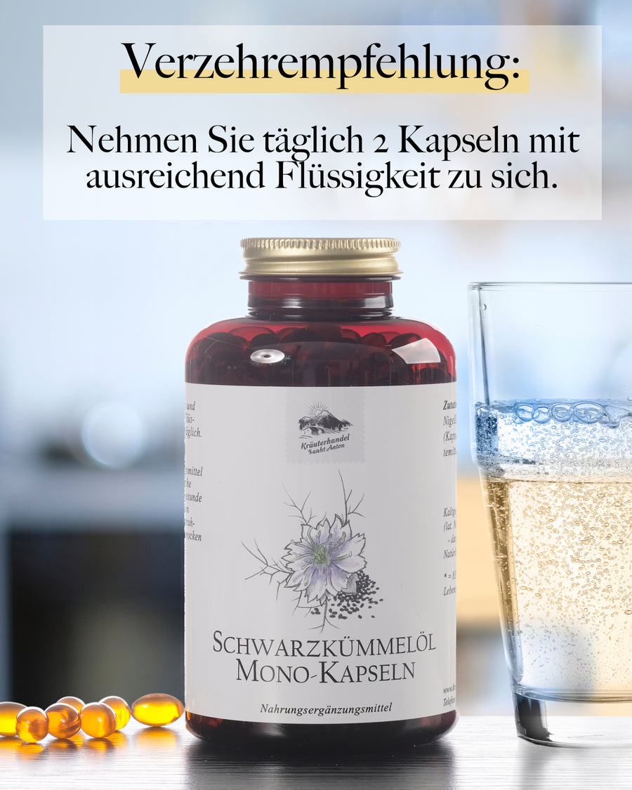 Schwarzkümmelöl Kapseln