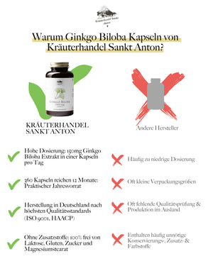 Ginkgo Kapseln